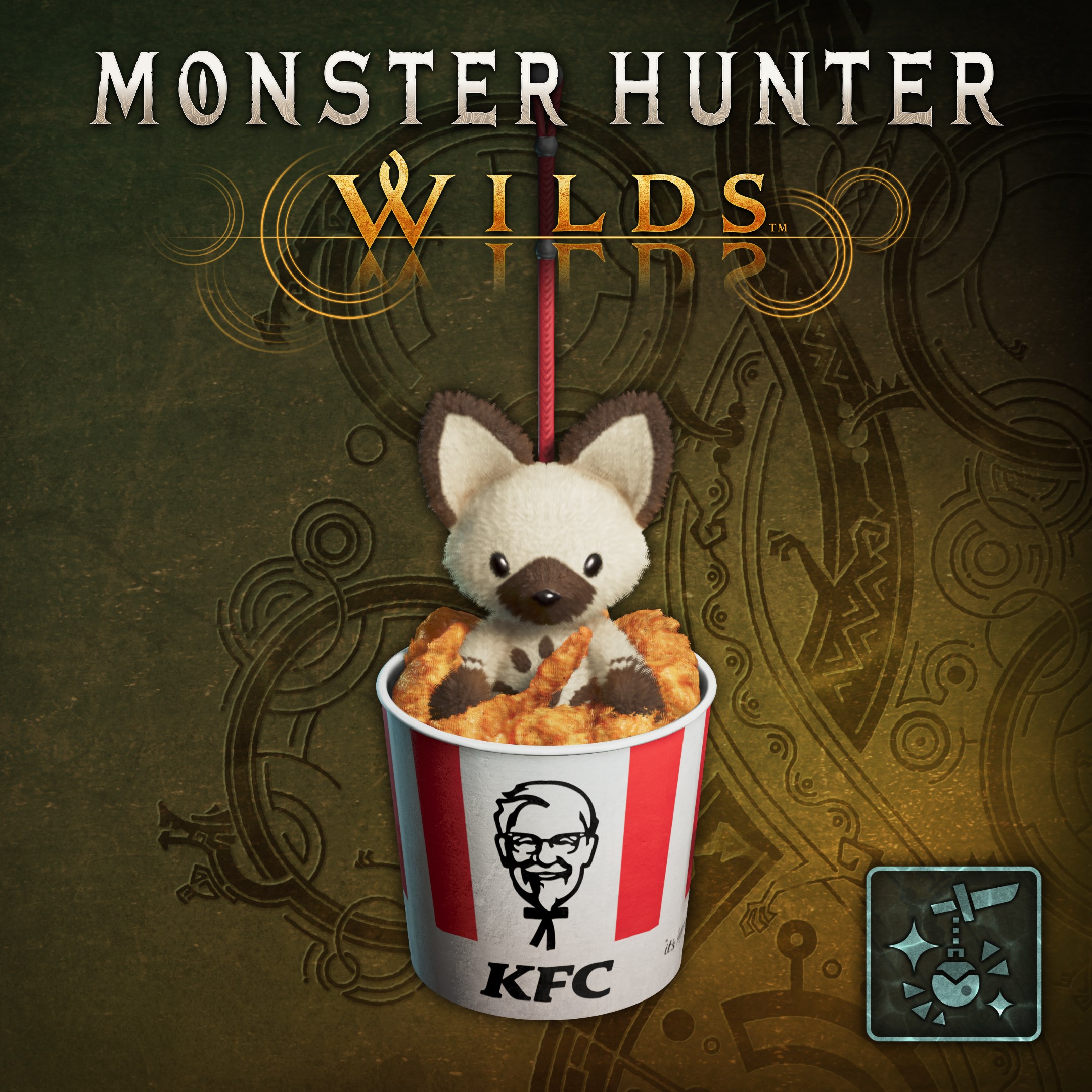 Подвеска: котт в баскете KFC