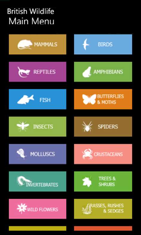 Collins British Wildlife Screenshots 1