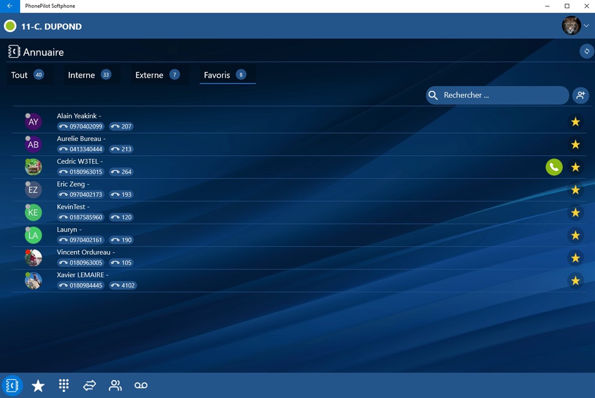 #2. PhonePilot Softphone (Windows) 由: TEQTEL SAS