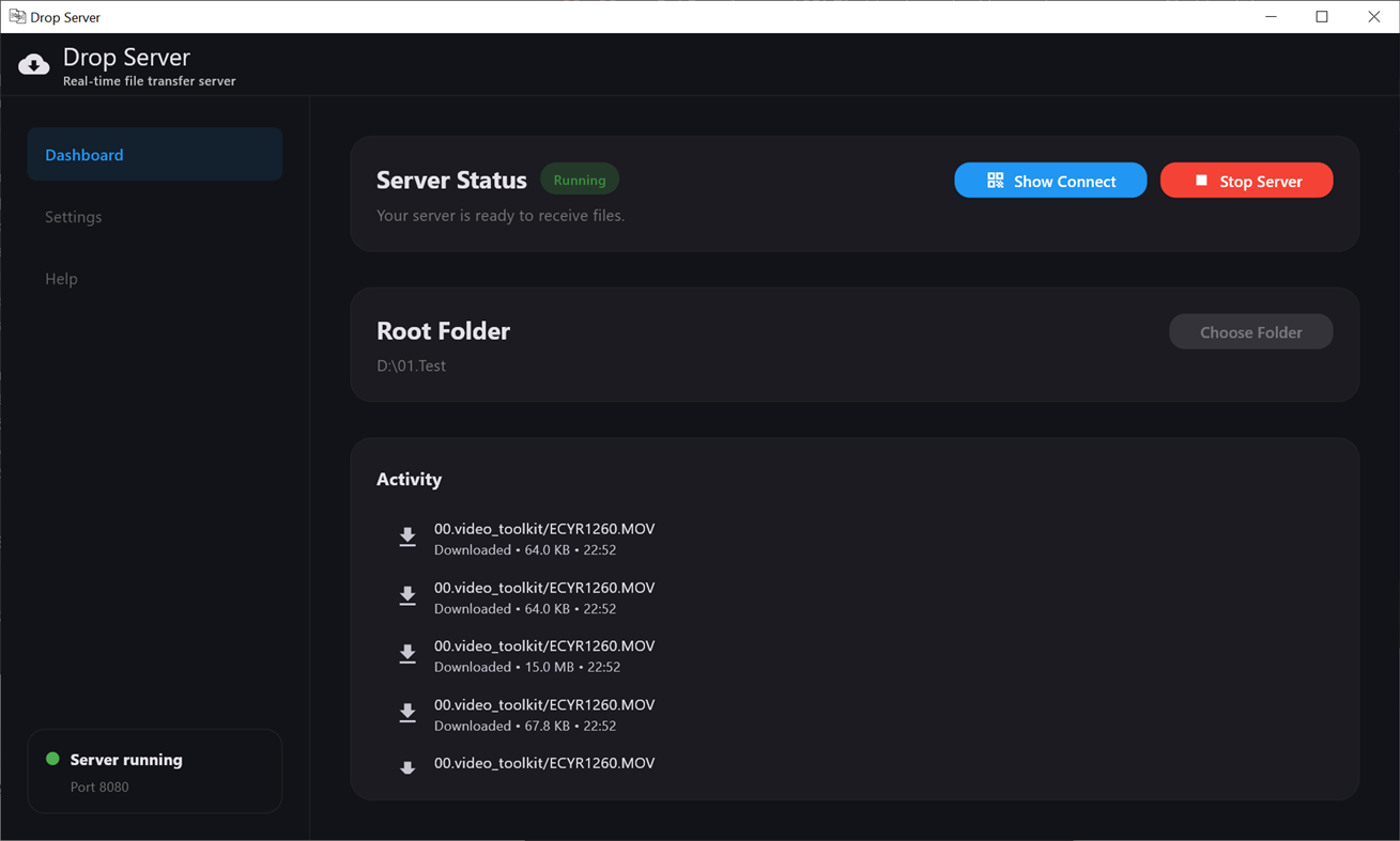 #1. DropServer (Windows) By: ptl1998naganodevall