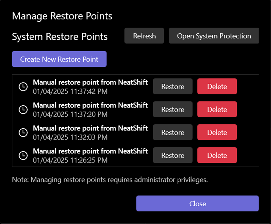 #6. NeatShift (Windows) Ved: BytexGrid
