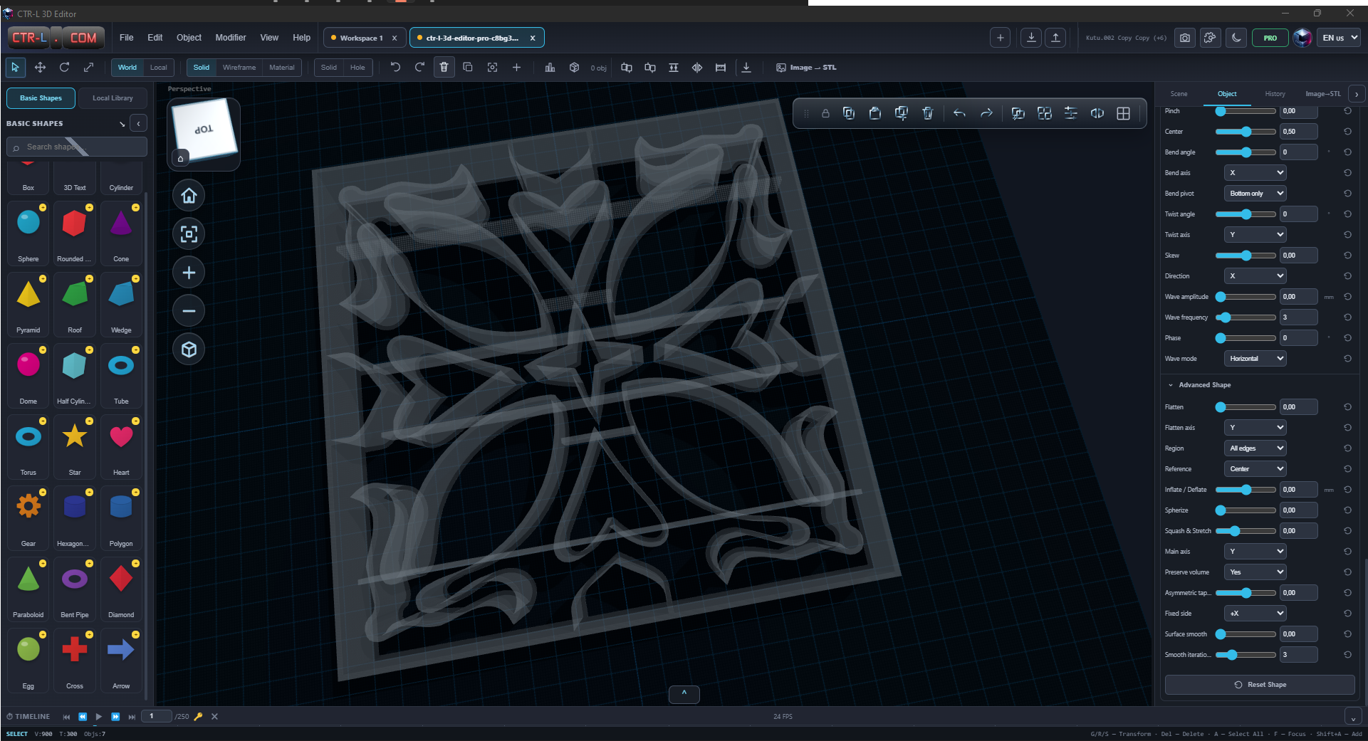 3D Editor Pro screenshot