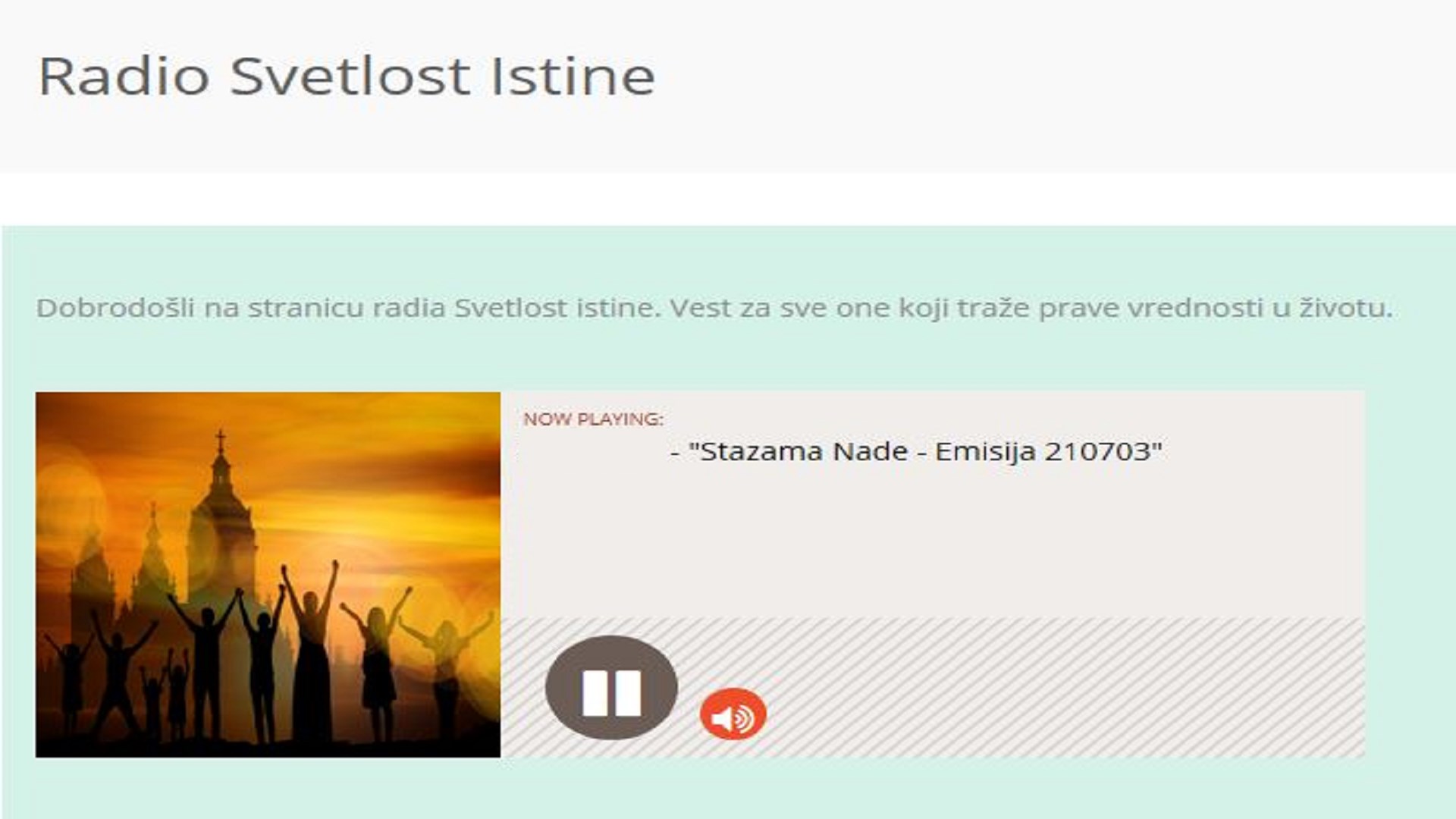 【图】Radio Svetlost Istine(截图 2)