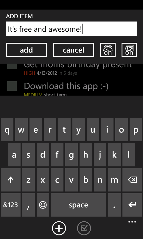 Captura de Pantalla 4 ToDo Free windows