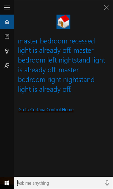 Premise Control Home with Cortana - PC - (Windows)