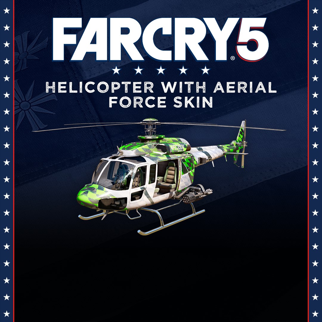 Helicopter with Aerial Force Skin