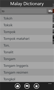 Malay Dictionary screenshot 4