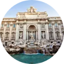 Trevi Fountain Wallpaper New Tab icon