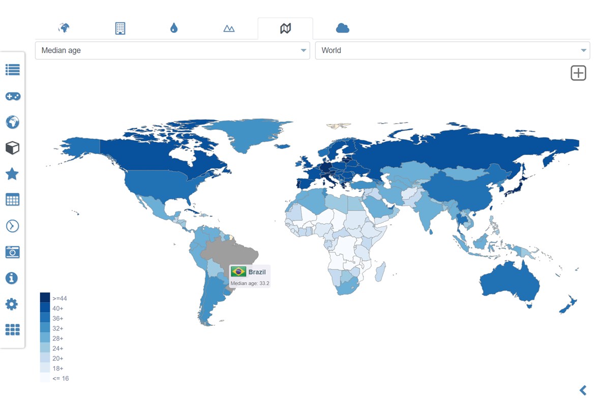 #6. World Atlas & Quiz MxGeo Pro (Windows) 来自: HPB-Labs