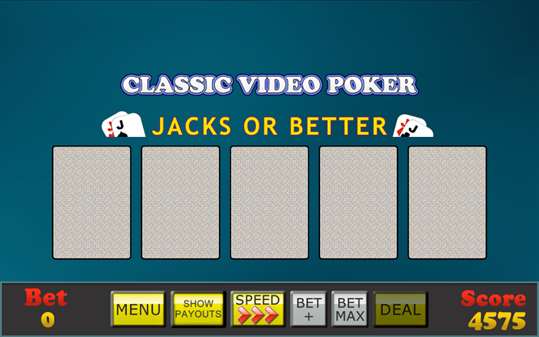Mojo Video Poker screenshot 5