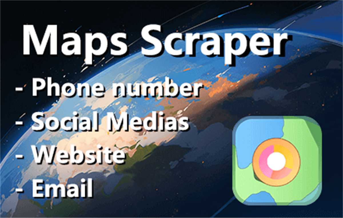 Maps Scraper & Map data extractor