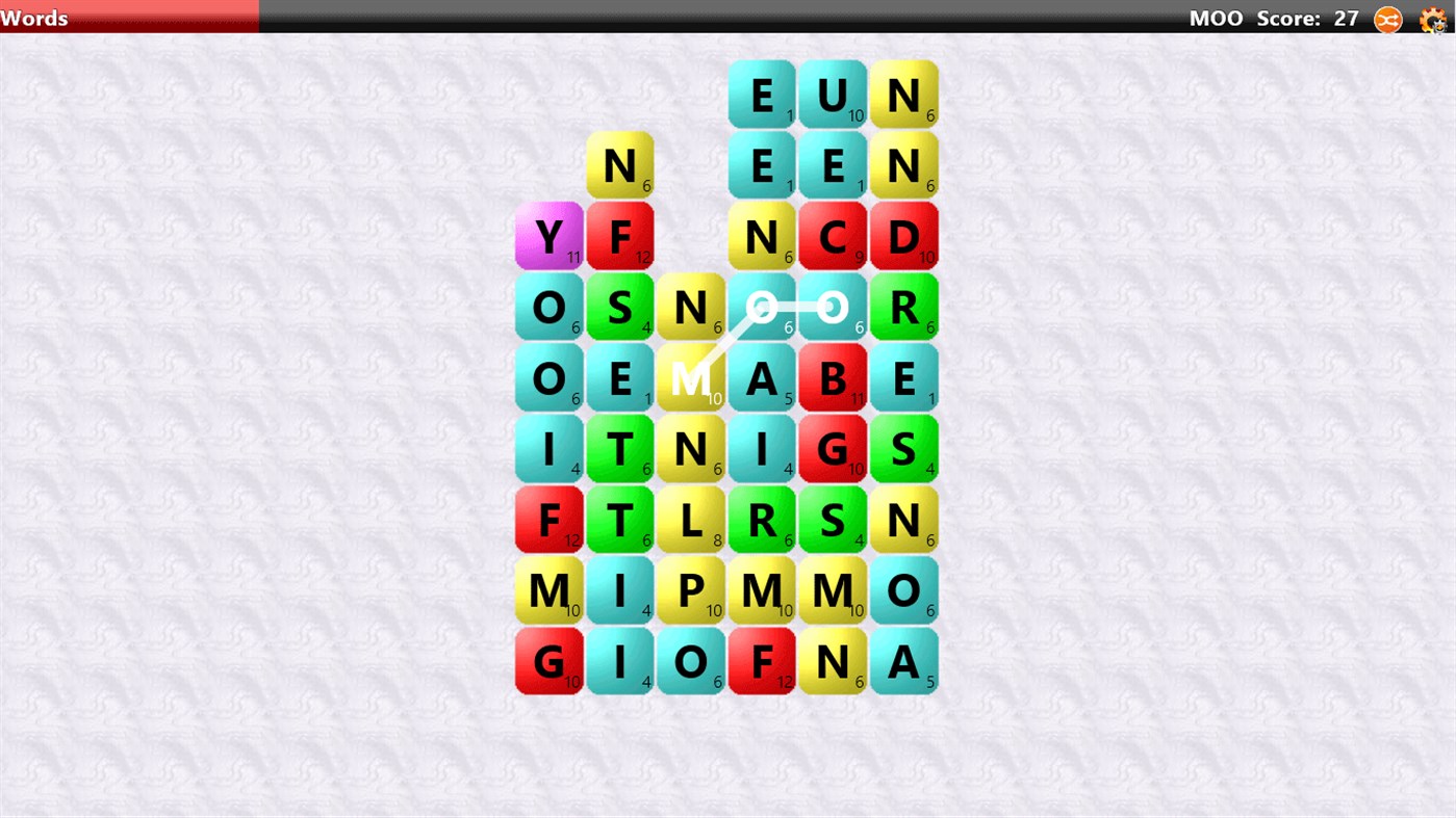 #1. Alpha Word Bubble (Windows) 由: BT Inc.