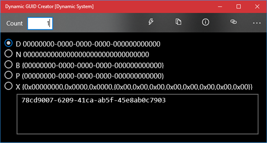 Dynamic GUID Creator [Dynamic System] screenshot 2