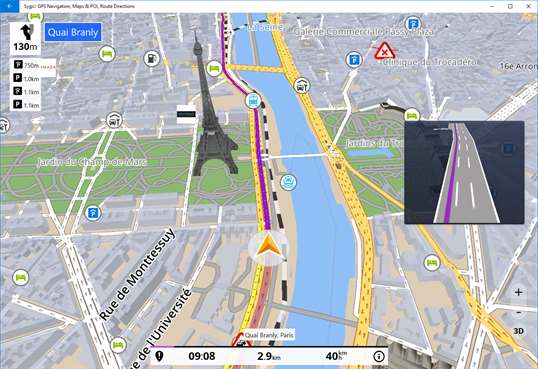 Sygic GPS Navigation (UWP Beta) screenshot 1