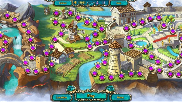 Dreamland Solitaire screenshot