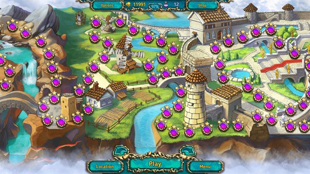 Dreamland Solitaire screenshot 1