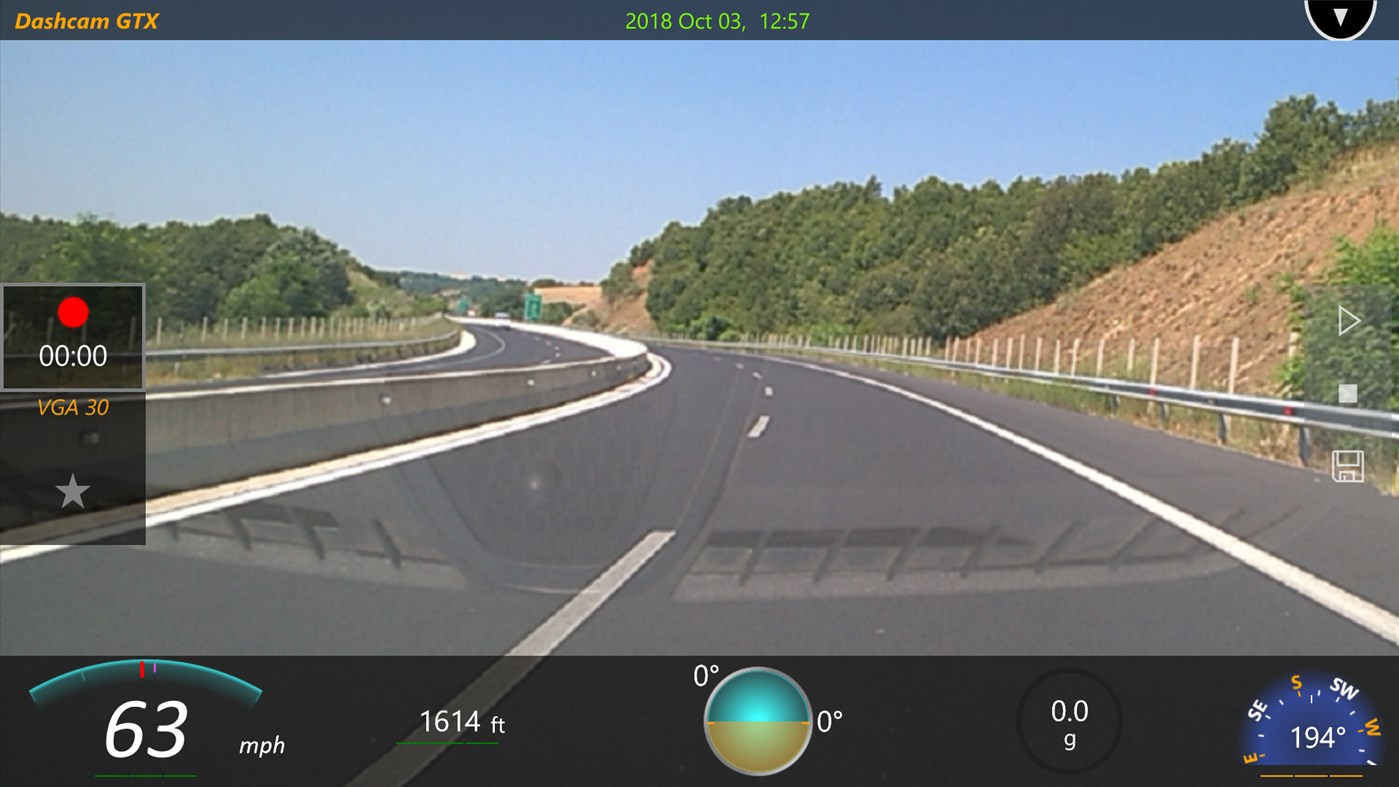 #1. Dashcam GTX (Windows) Av: Gekar Tech