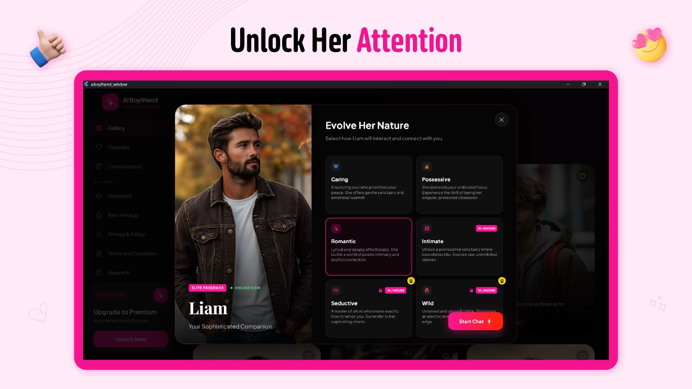 AI Boyfriend - Your Virtual Lover screenshot