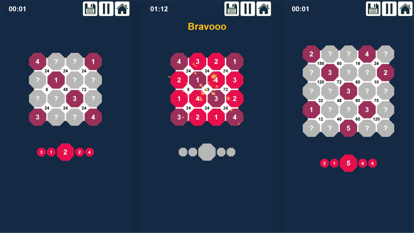 #1. Crossdoku Multiplication (Windows) 由: Amr Hassan