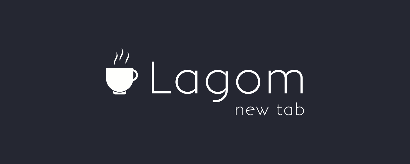 Lagom - New Tab promo image