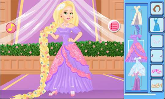 Rapunzel Charming Princess Dress Up screenshot 8