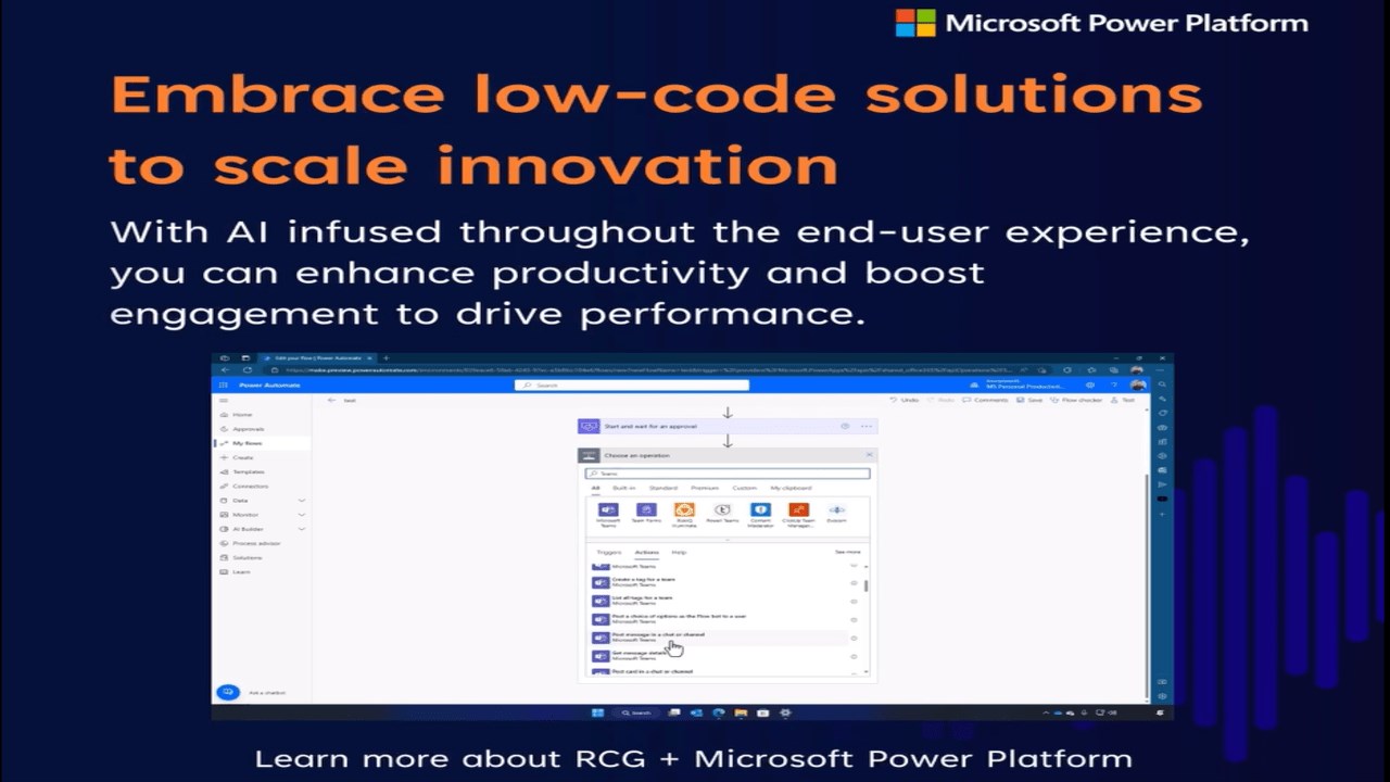 Snapshot 1 of Power Platform Executive Briefing