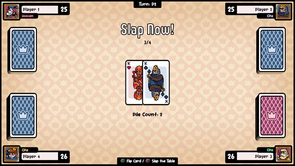 Card Party Showdown — 5