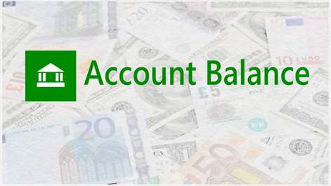 Account Balance Screenshots 1
