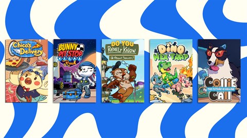 Bunny Pit Stop + Chico's Delivery + Collie Call+ Dino Hex Trap + Do You Really Know About Soccer? (Bundle)