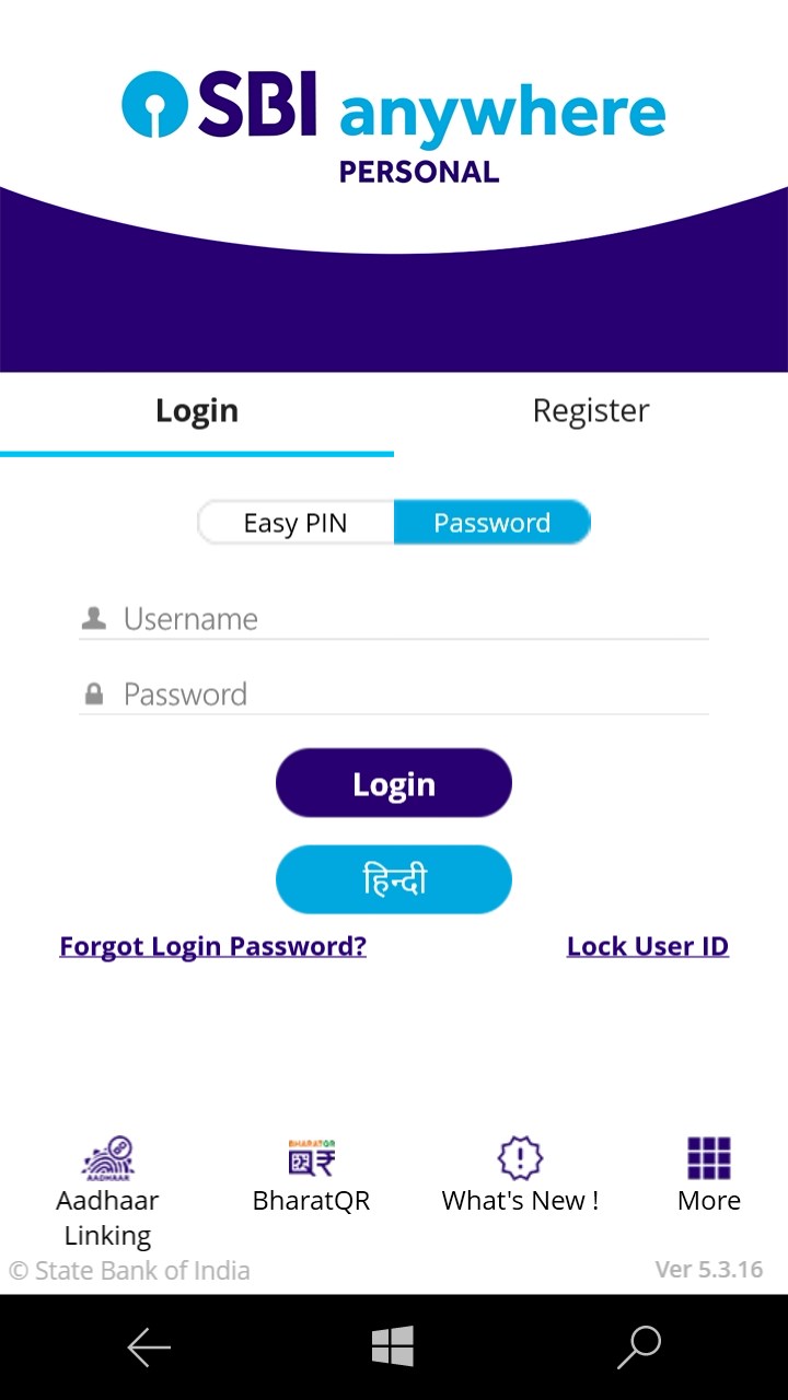 Login Page