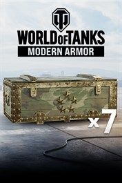 World of Tanks - 7 Baús de Guerra General