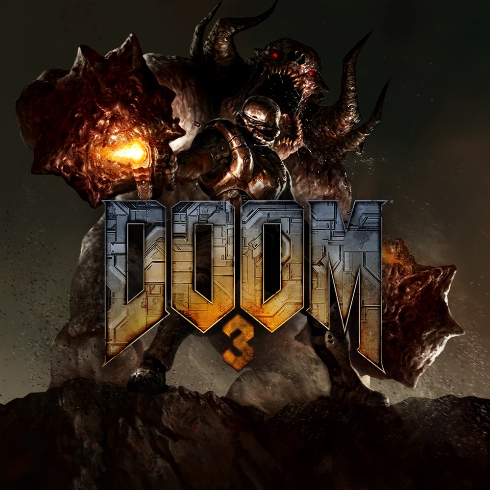DOOM 3 cover art (full size)
