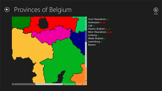 Geo Quiz : Belgium screenshot 5