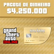 Grand Theft Auto V: Edição Online] Premium e Pacote de Dinheiro Megalodonte  Xbox one Código 25 Dígitos - CardLândia