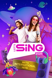 Let's Sing 2025 con éxitos internacionales - Gold Edition