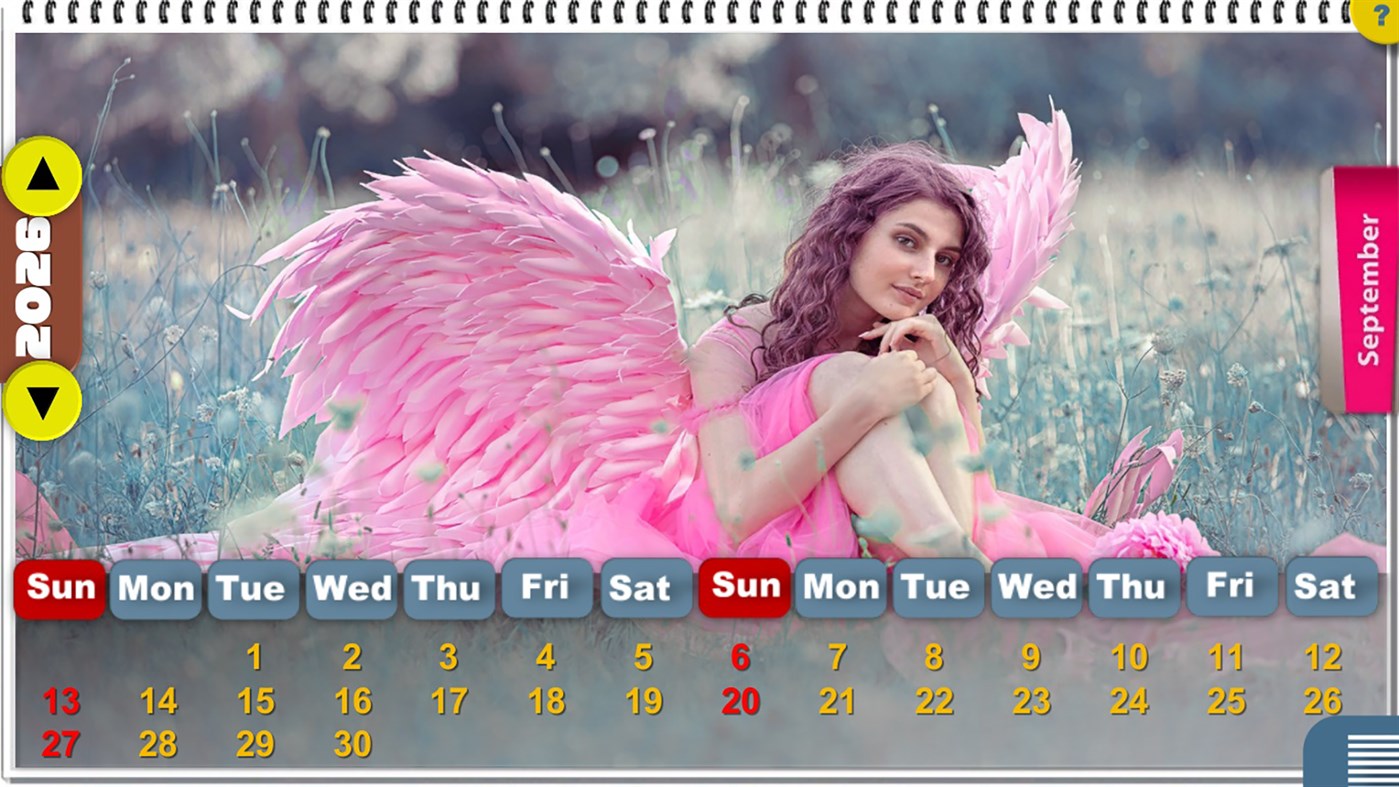 #3. Gorgeous Beauties Calendar[HD+] (Windows) Von: U'Technologies