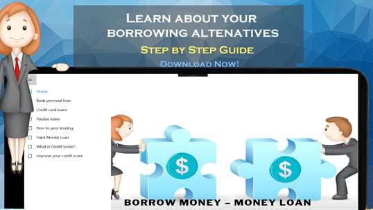 Borrow money loan guide! payday loans credit score screenshot 1