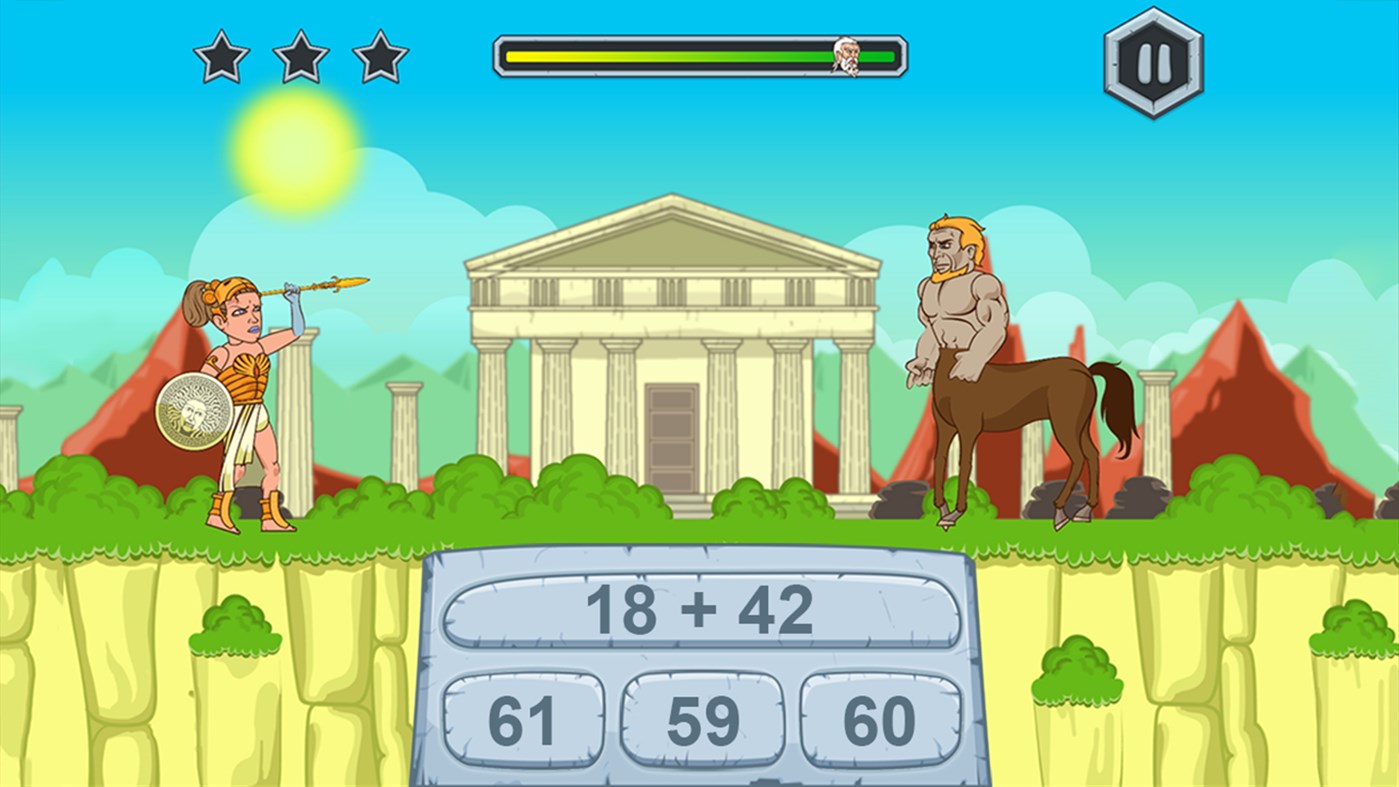 #2. Zeus vs Monsters: Math Game - School Edition (Windows) 来自: PEAKSEL D.O.O. NIŠ