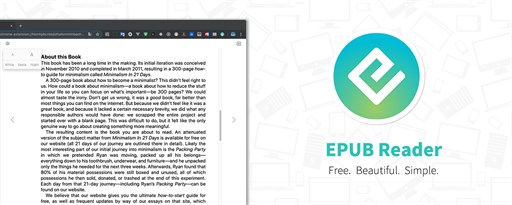 EPUB READER marquee promo image