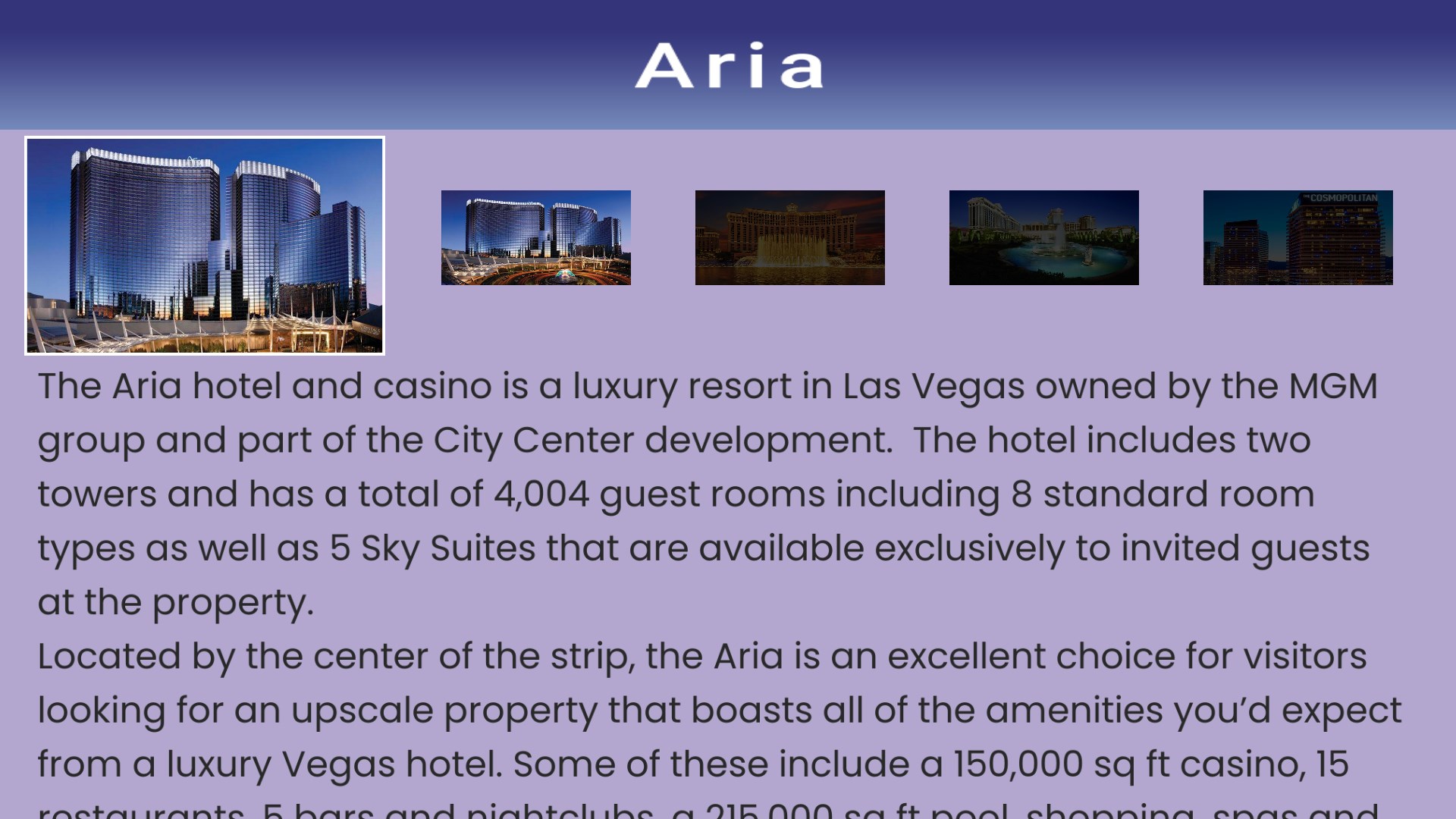 Interface de Casino Intense montrant des jeux et bonus