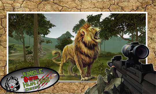 Jungle Sniper Hunt and Drive screenshot 3