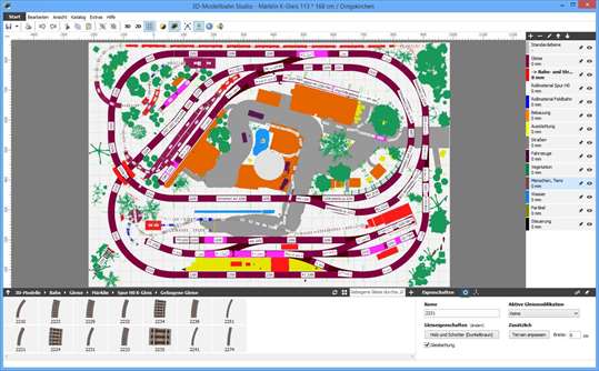 3D-Modellbahn Studio V4 screenshot 5