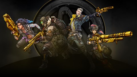 Borderlands 3 - Pack de skins Armes dorées