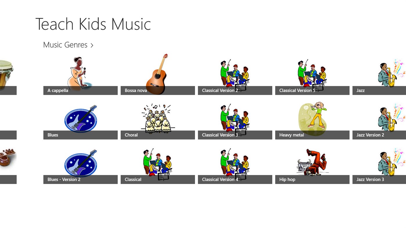 #5. Teach Kids Music (Windows) Podle: Bruno Terkaly