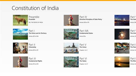 Constitution of India screenshot 1