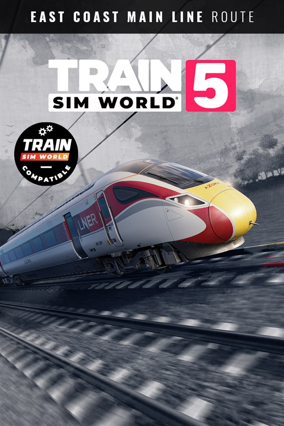 Train Sim World 5: East Coast Mainline: Peterborough to Doncaster Xbox Series X|S and Xbox One cover art