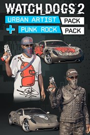 Watch Dogs®2 - Lot de packs Punk-rock + Artiste urbain