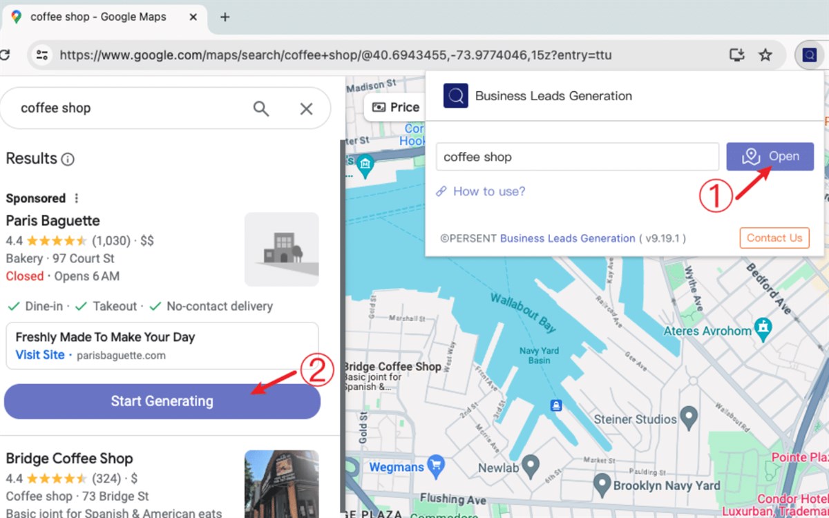 Business Leads Generation - GMapsScraper.com