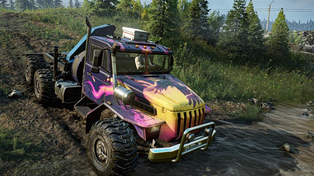 SnowRunner - Burning Bright Vinyl Wrap Pack screenshot 4