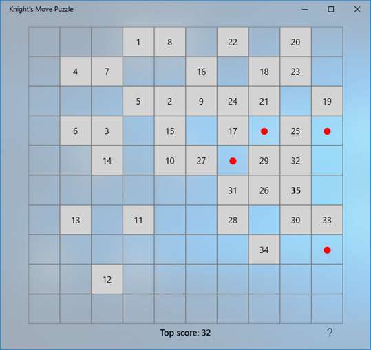 Knight's Move Puzzle screenshot 5